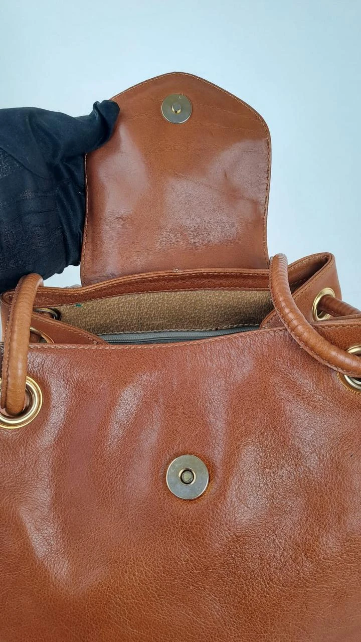 Emmer tas / Martal / Vintage / Camel / Dames / Nerfleder / SVB192 – photo 9